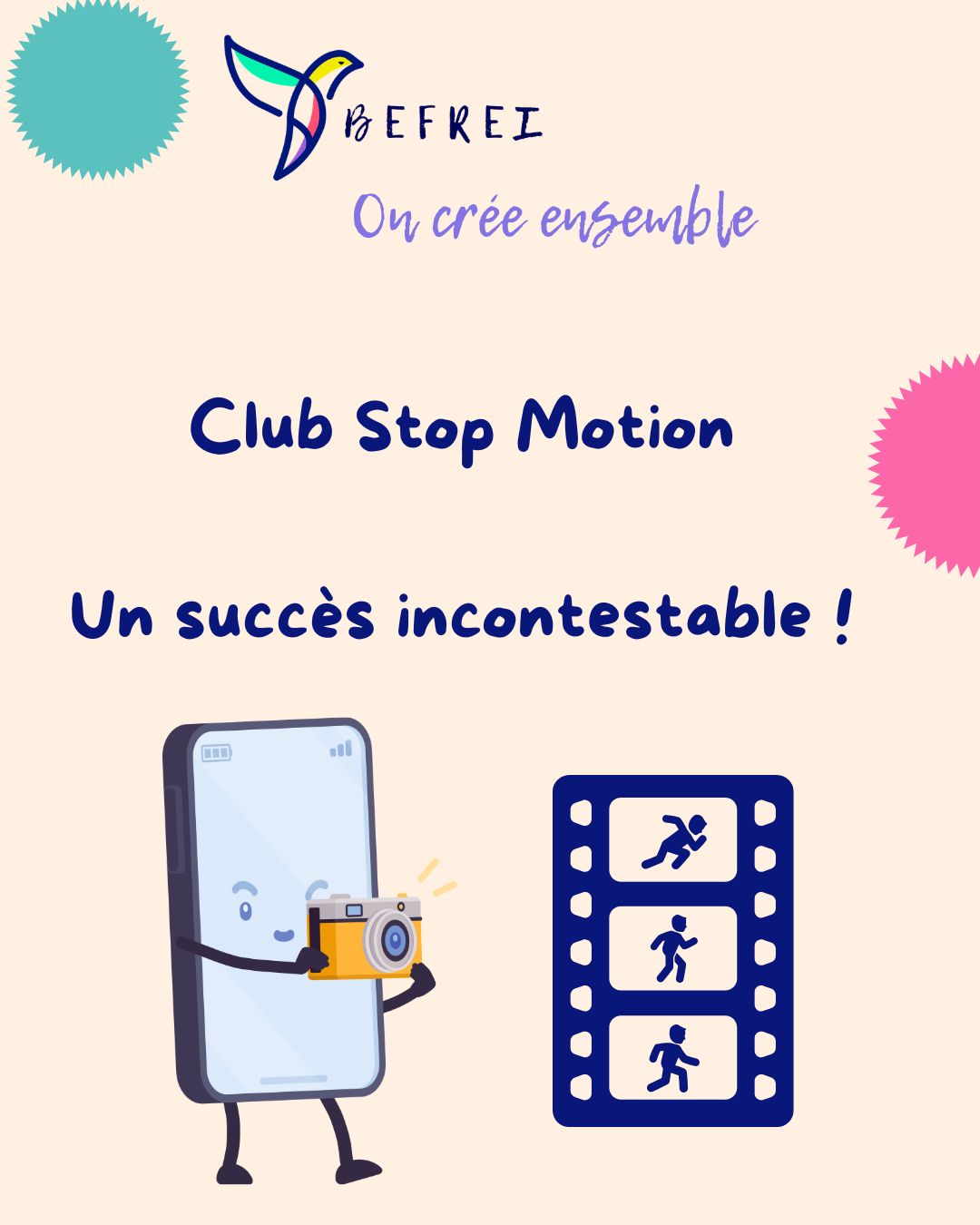 Club stop motion : un succès incontestable !